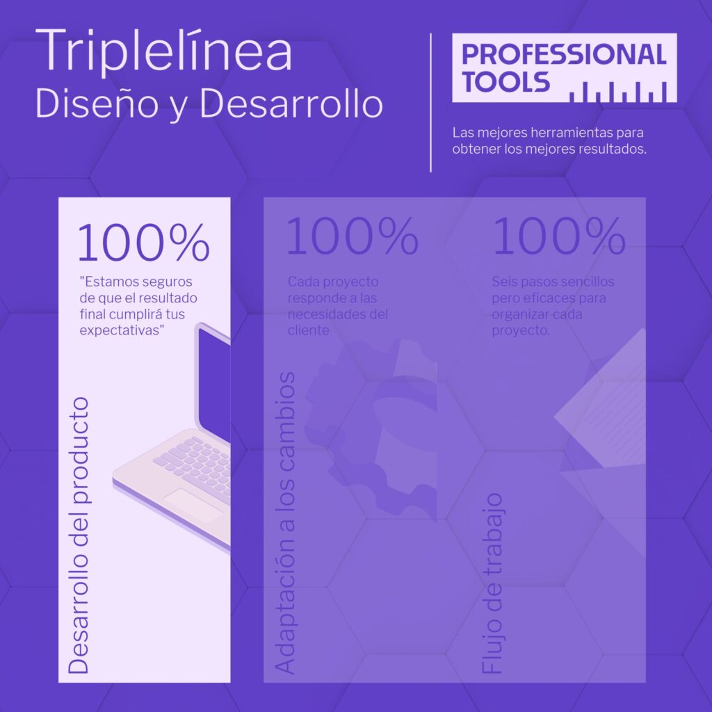 Infografía sobre diseño y desarrollo