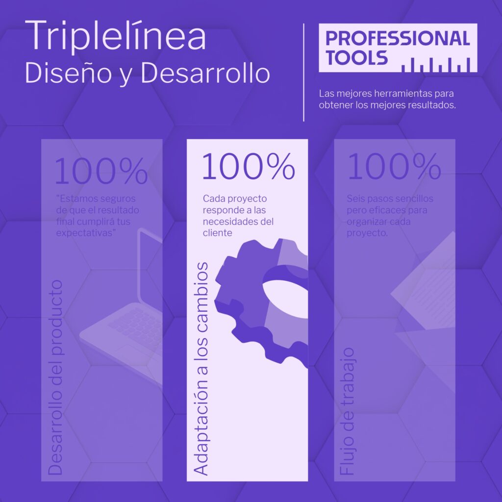 Infografía sobre diseño y desarrollo